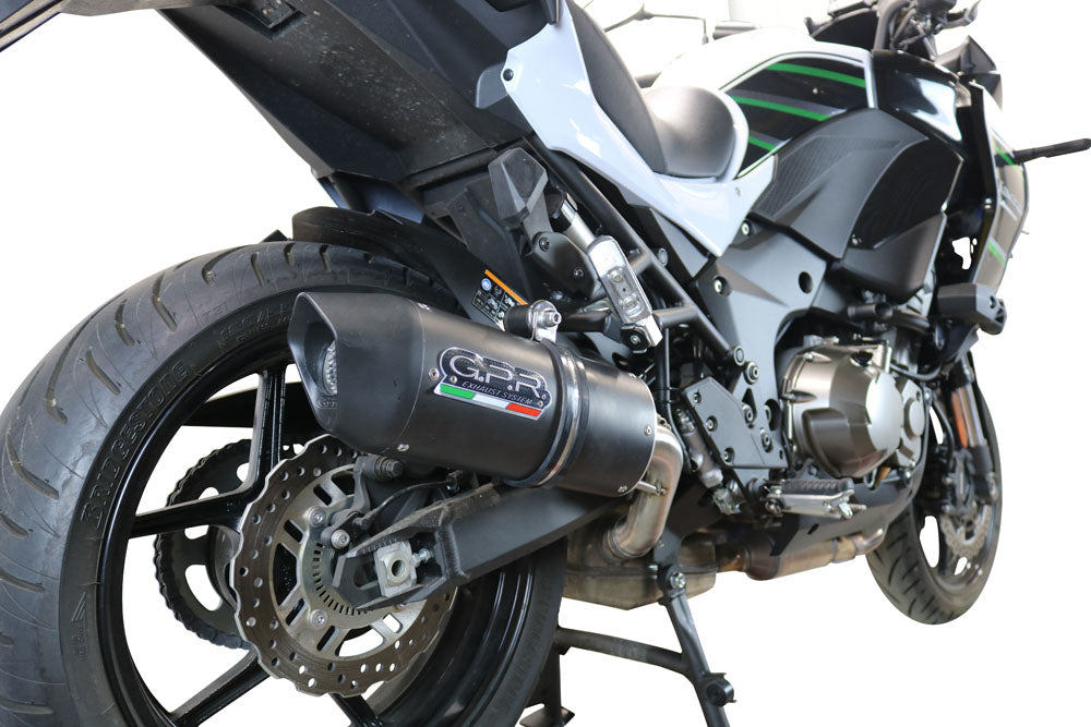Kawasaki Versys 1000 i.e. 2021-2024 Exhaust GPR Slip-on Furore Evo4 Nero
