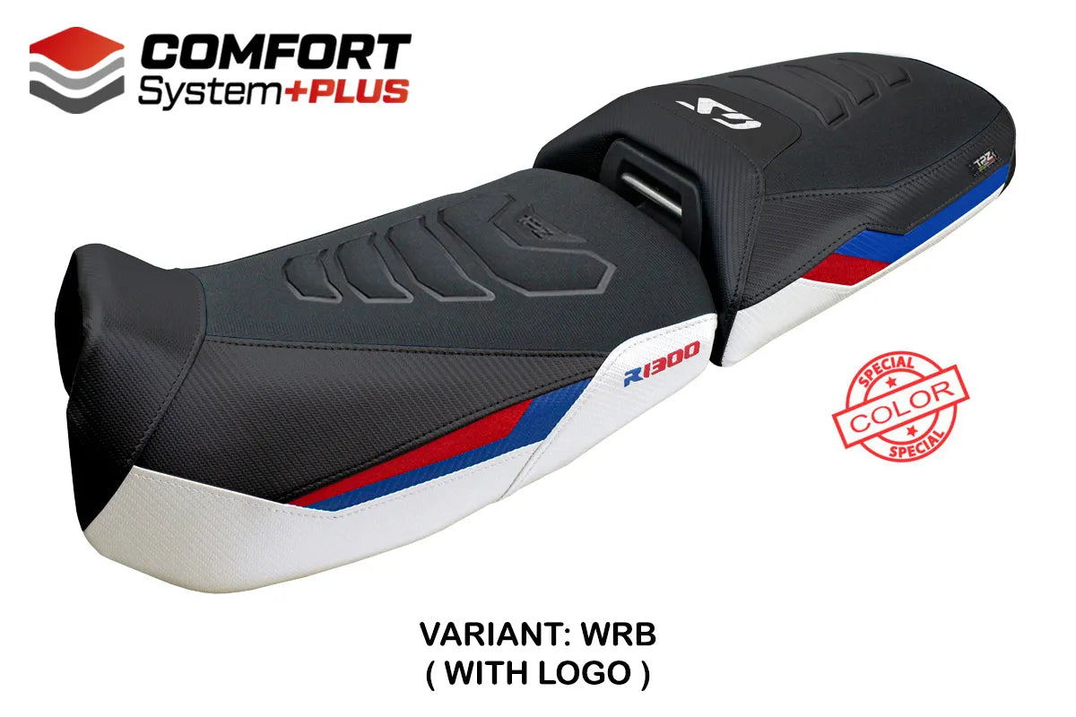 BMW R1300GS Adventure 2024-2026 Seat Cover TPZ Italia Comfort Plus Red Blue White