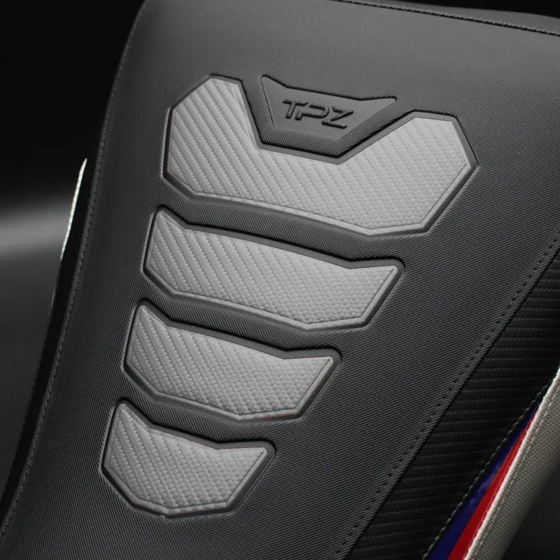 BMW R1300GS Touring 2023-2026 Seat Cover TPZ Italia Comfort Plus Silver Black