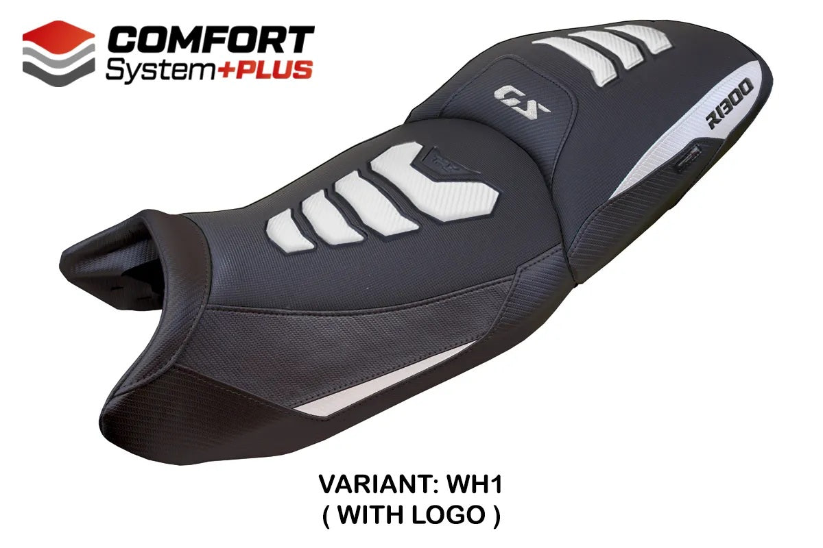 BMW R1300GS Touring 2023-2026 Seat Cover TPZ Italia Comfort Plus White
