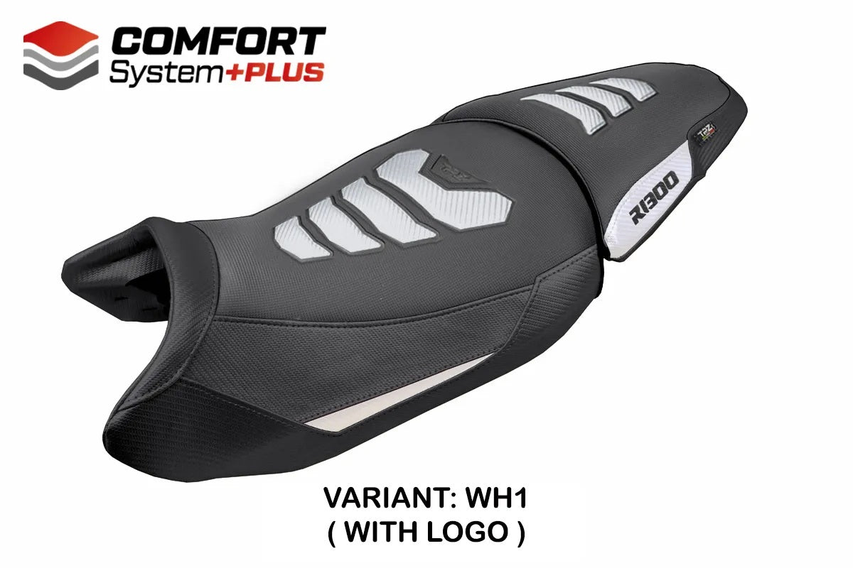 BMW R1300GS 2023-2026 Seat Cover TPZ Italia Comfort Plus White