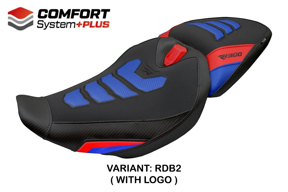 BMW R1300R 2025-2026 Seat Cover TPZ Italia Comfort Plus Red Blue Black