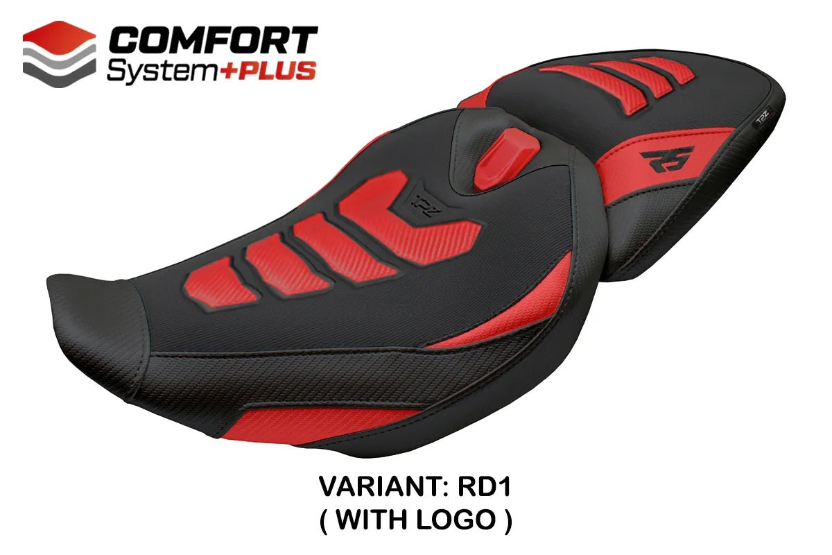 BMW R1300RS 2025-2026 Seat Cover TPZ Italia Comfort Plus Red Black