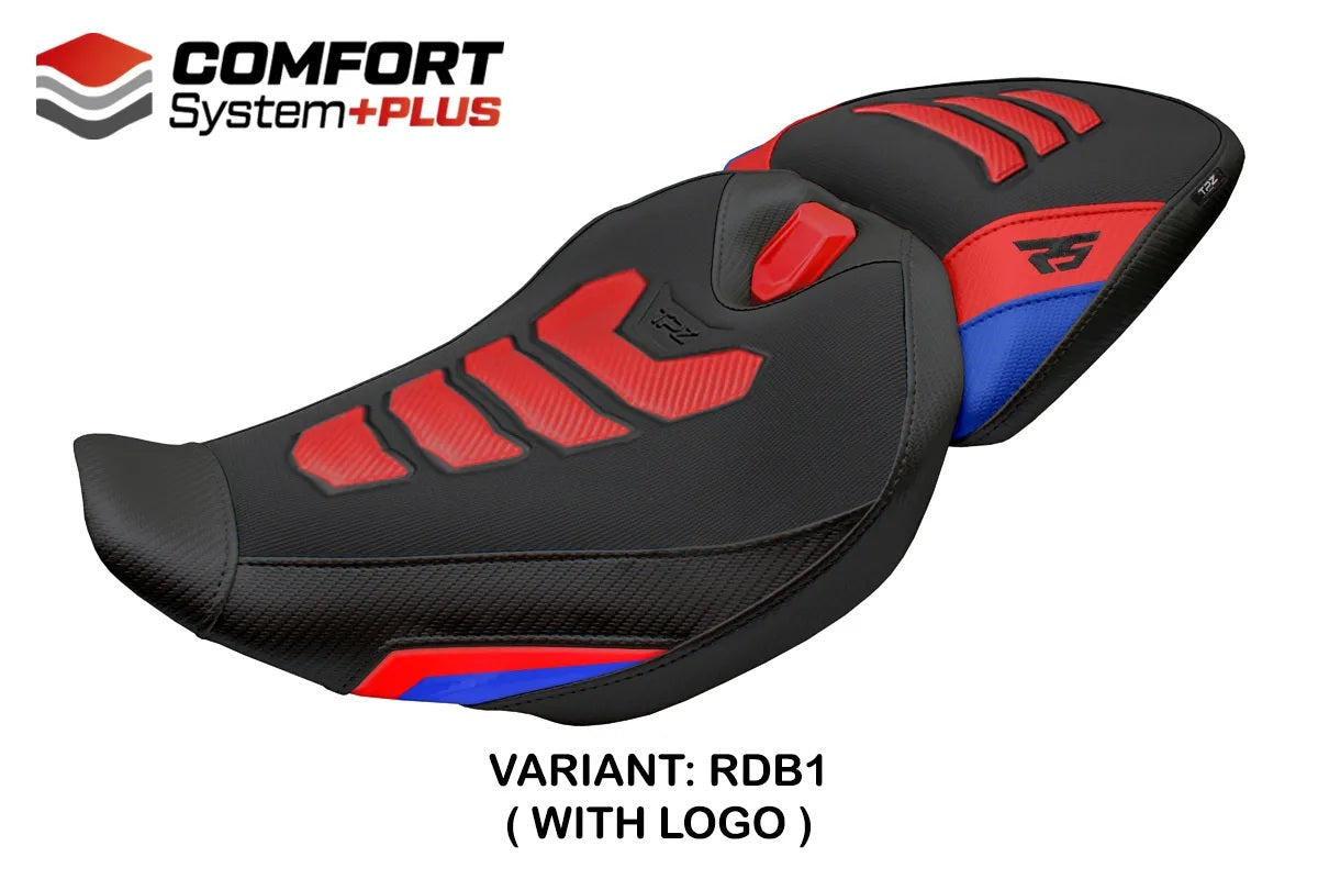 BMW R1300RS 2025-2026 Seat Cover TPZ Italia Comfort Plus Blue Red