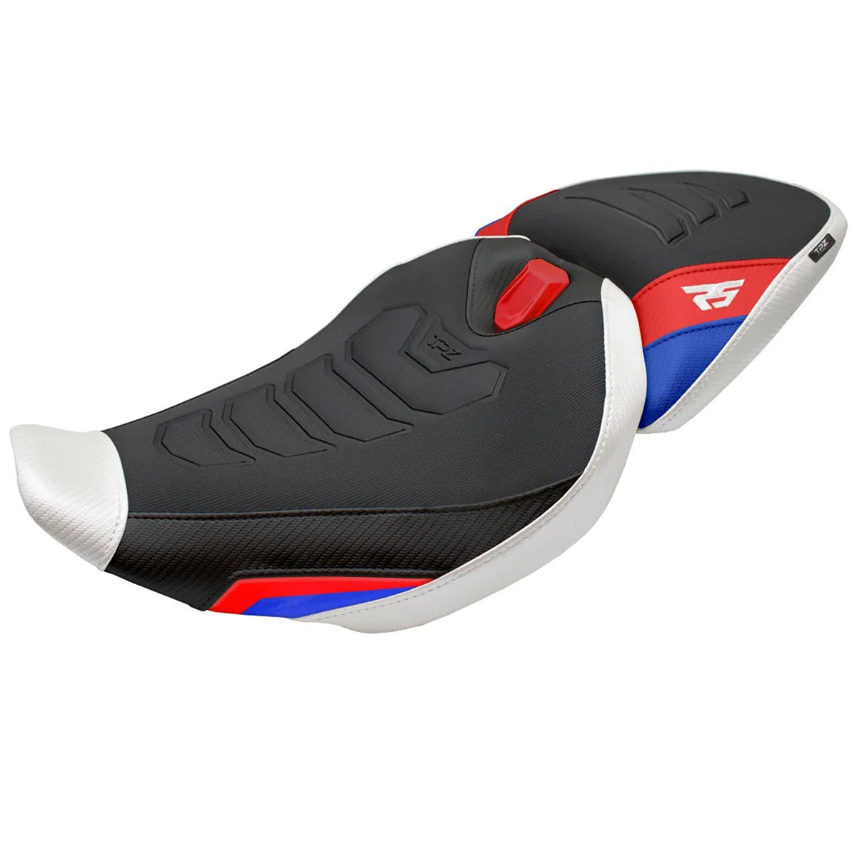 BMW R1300RS 2025-2026 Seat Cover TPZ Italia Comfort Plus White Red Blue