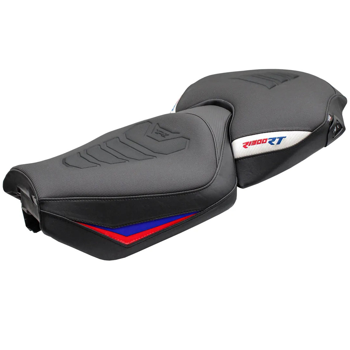 BMW R1300RT 2025-2026 Seat Cover TPZ Italia Comfort Plus White Red Blue
