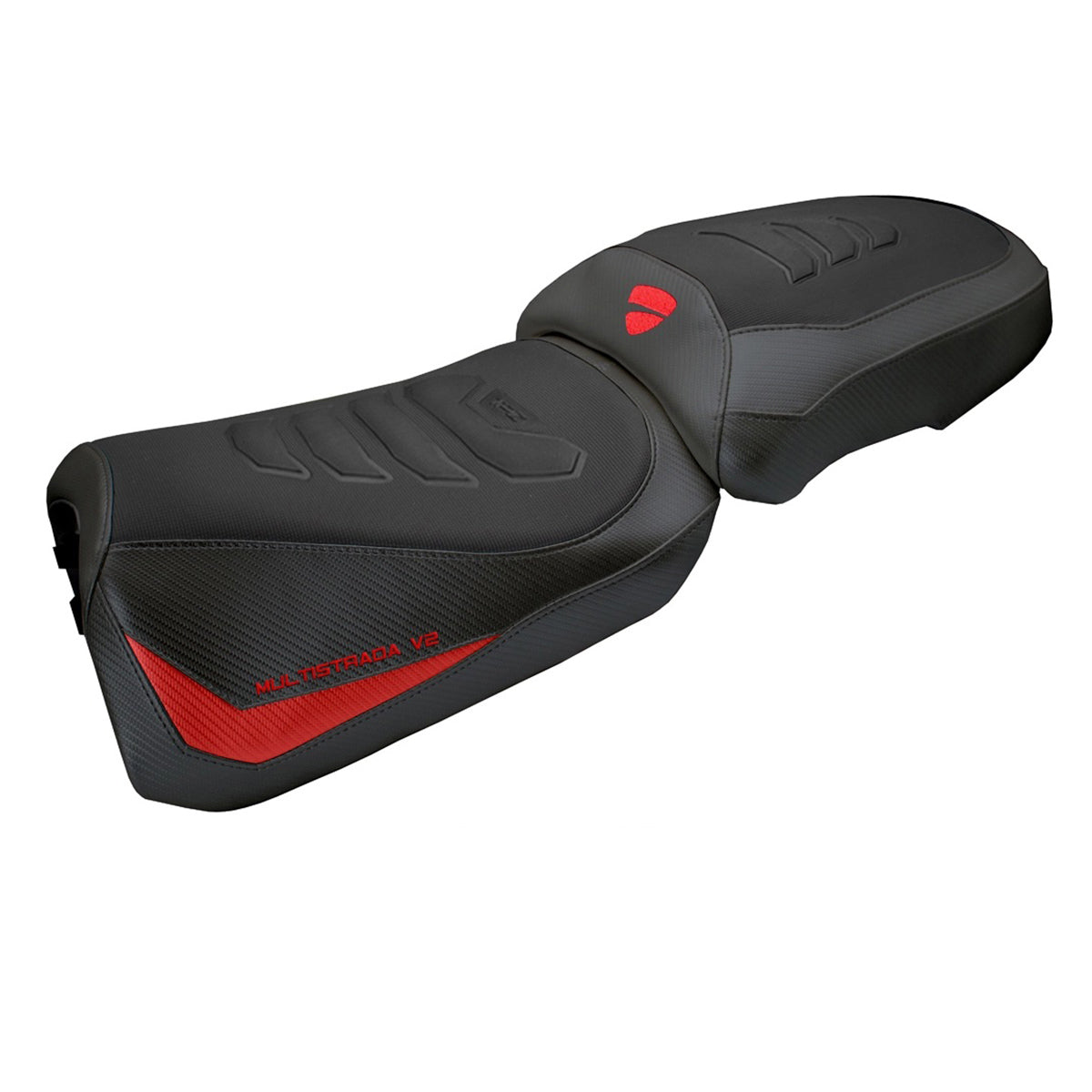 Ducati Multistrada V2 2025-2026 Seat Cover TPZ Italia Comfort Plus Red