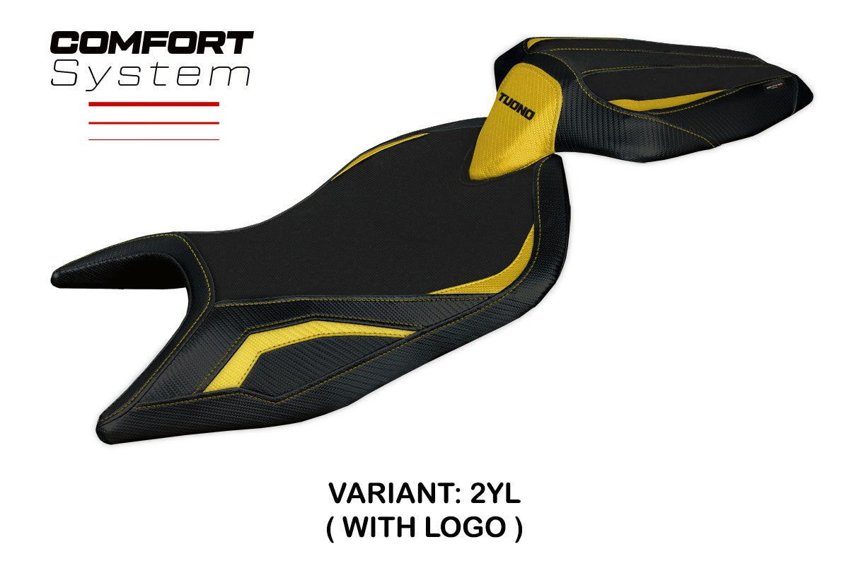 Aprilia Tuono 660 2021-2026 Seat Cover TPZ Italia Comfort Yellow