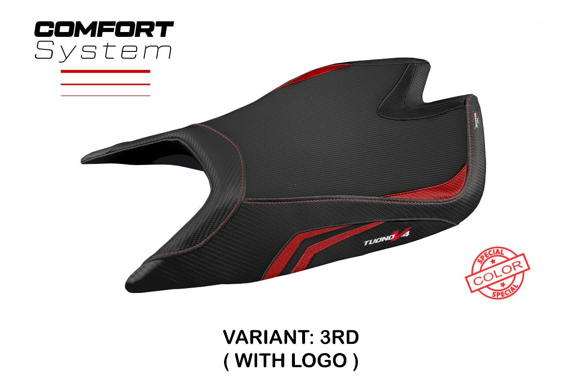 Aprilia Tuono V4 Factory 2021-2026 Seat Cover TPZ Italia Special Comfort Red