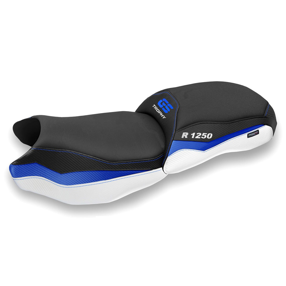 BMW R1250 GS 2019-2023 Seat Cover TPZ Italia Comfort Blue White