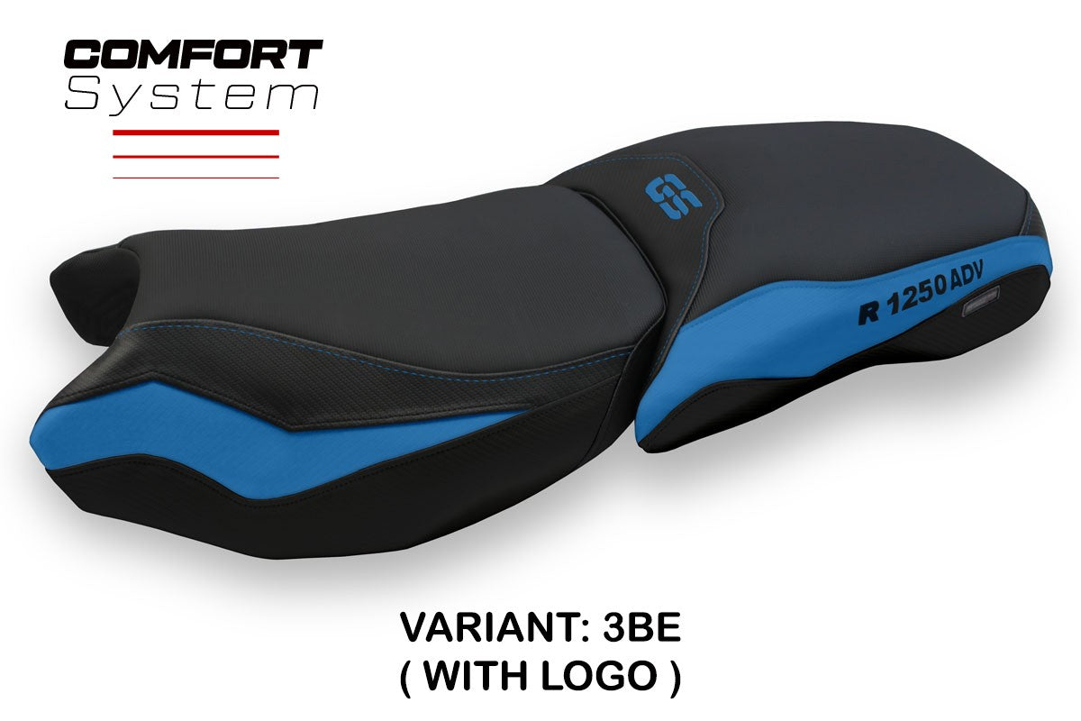 BMW R1250 GS Adventure 2019-2024 Seat Cover TPZ Italia Comfort Blue