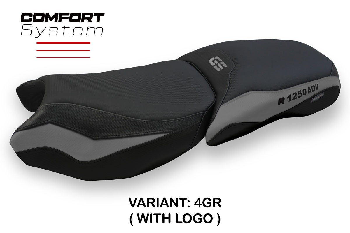 BMW R1250 GS Adventure 2019-2024 Seat Cover TPZ Italia Comfort Grey
