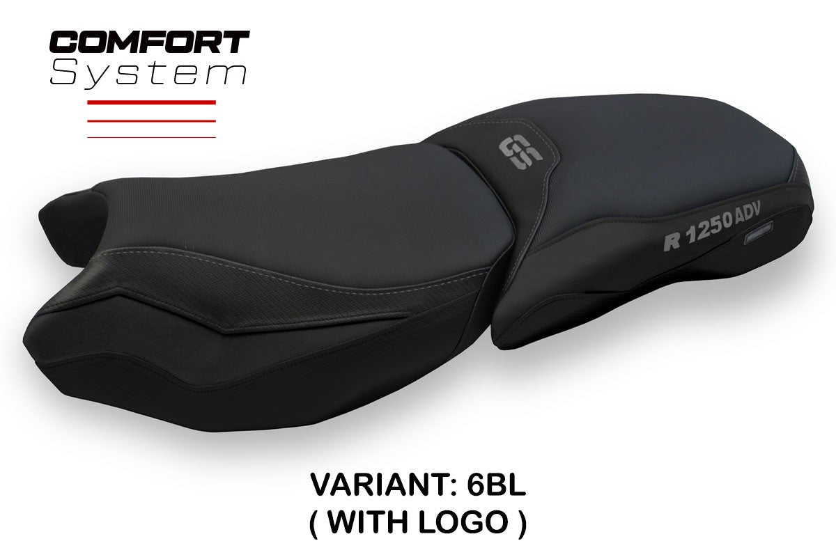 BMW R1250 GS Adventure 2019-2024 Seat Cover TPZ Italia Comfort Black