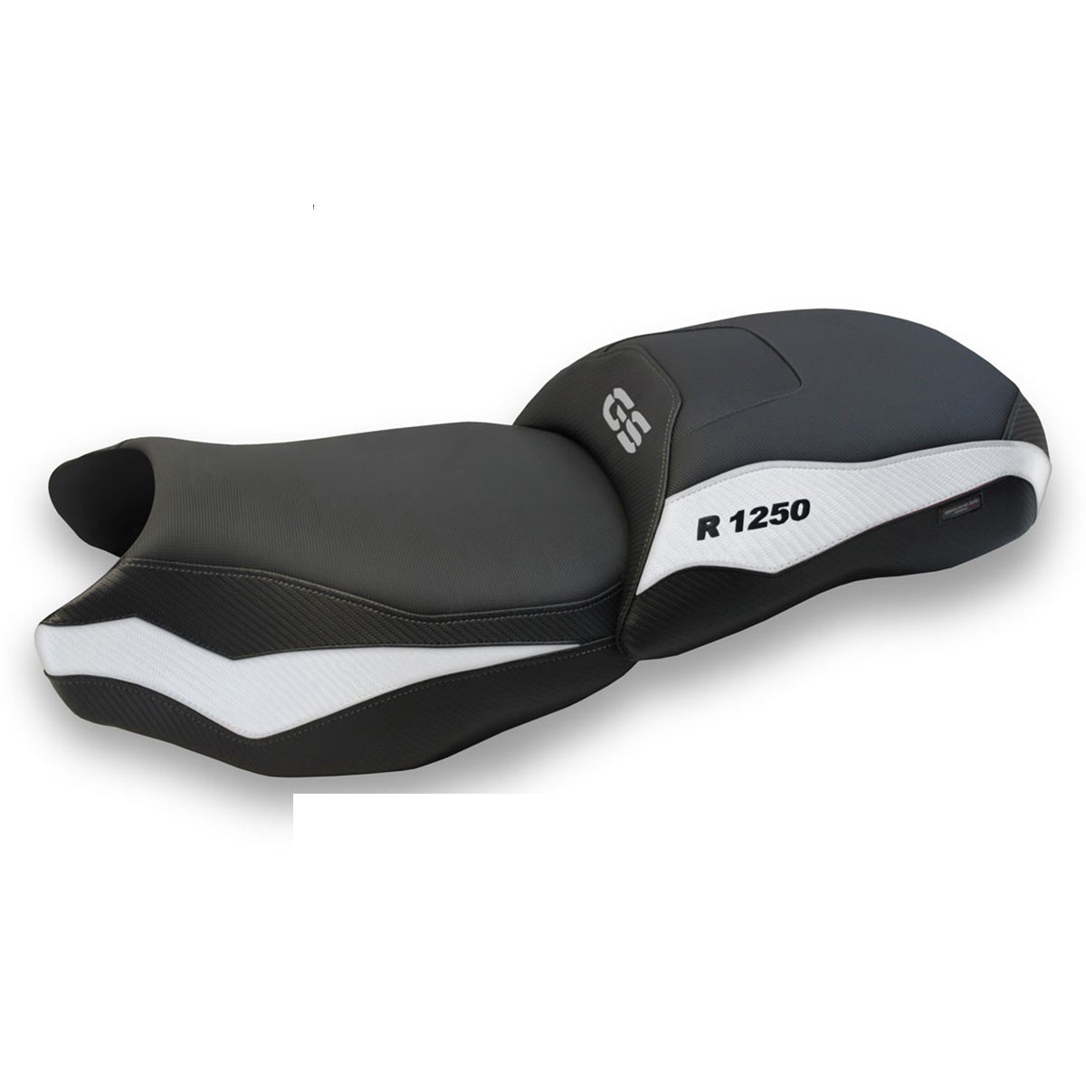 BMW R1250 GS 2019-2023 Seat Cover TPZ Italia Comfort White Black