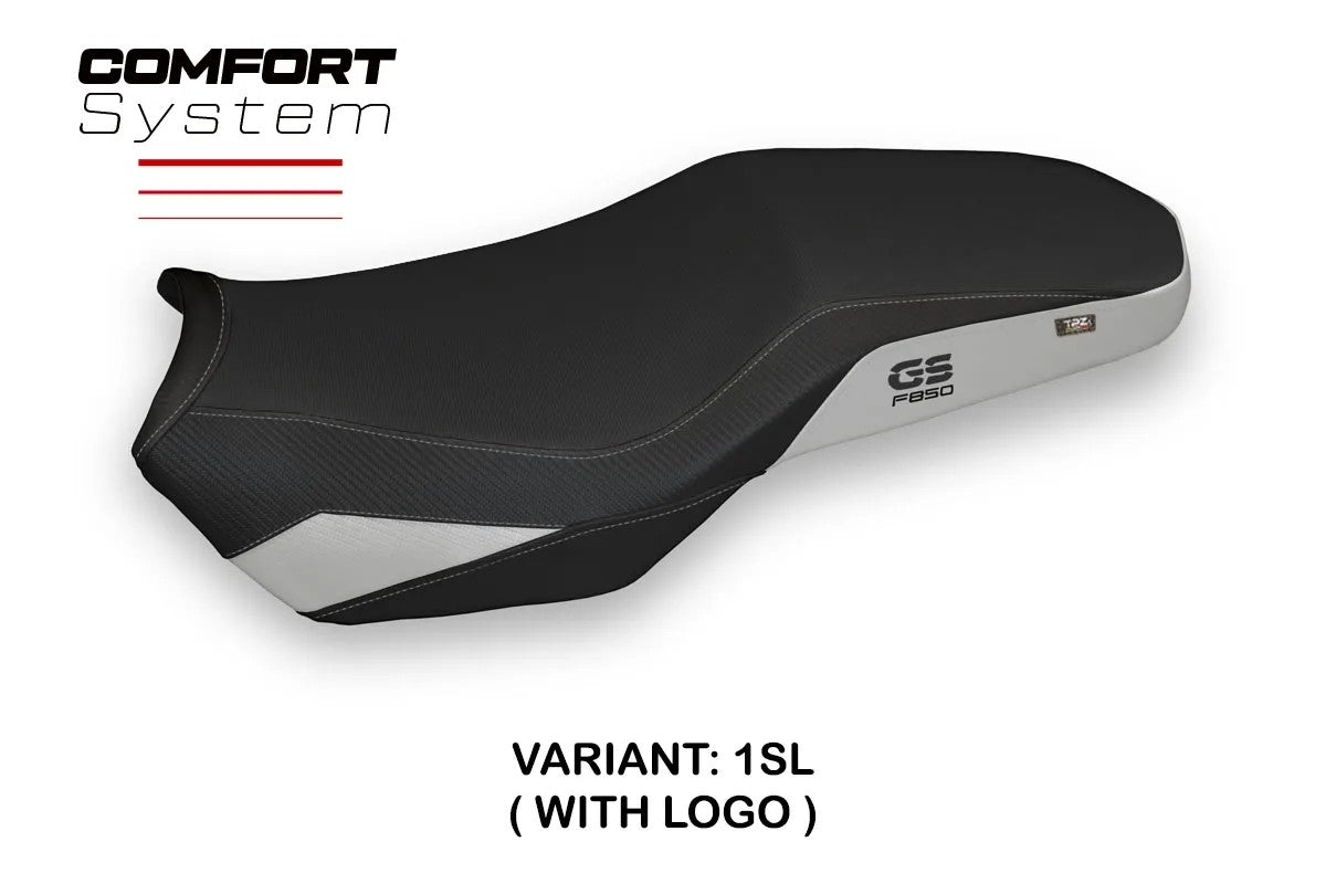 BMW F850GS Adv 2019-2024 Seat Cover TPZ Italia Comfort Silver