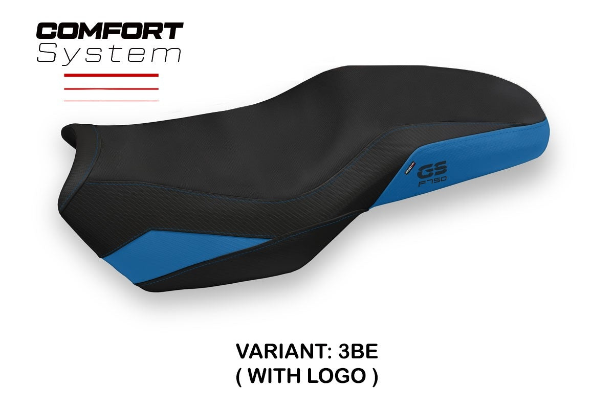 BMW F750GS 2018-2026 Seat Cover TPZ Italia Blue