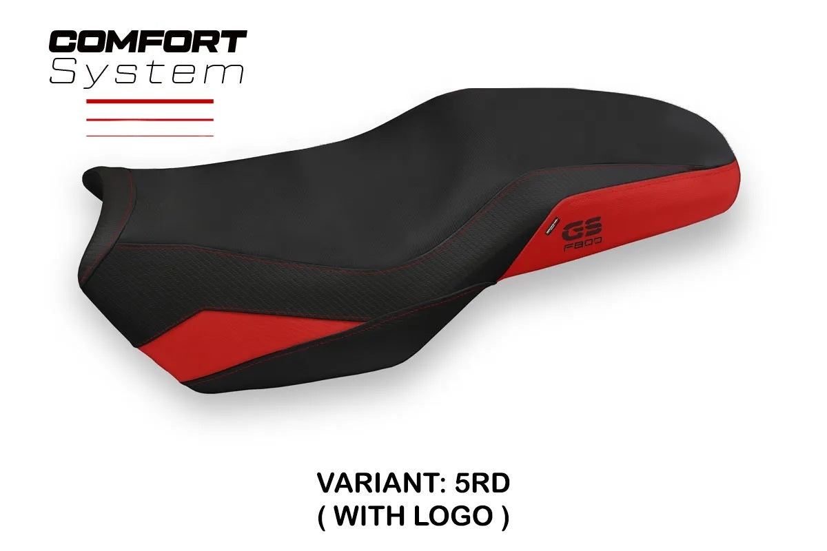 BMW F800GS 2018-2026 Seat Cover TPZ Italia Comfort Red