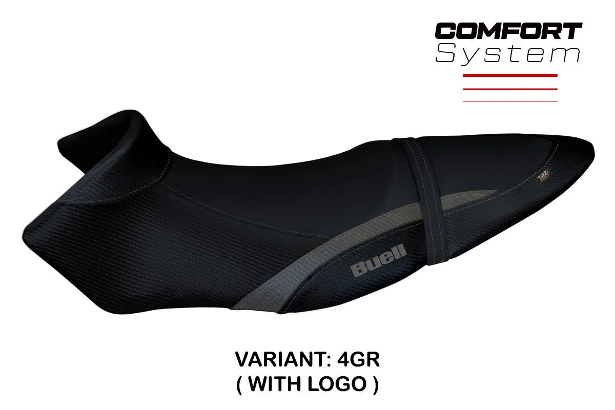BUELL XB12S XB12SXB 2019-2021 Seat Cover TPZ Italia Comfort Grey Black
