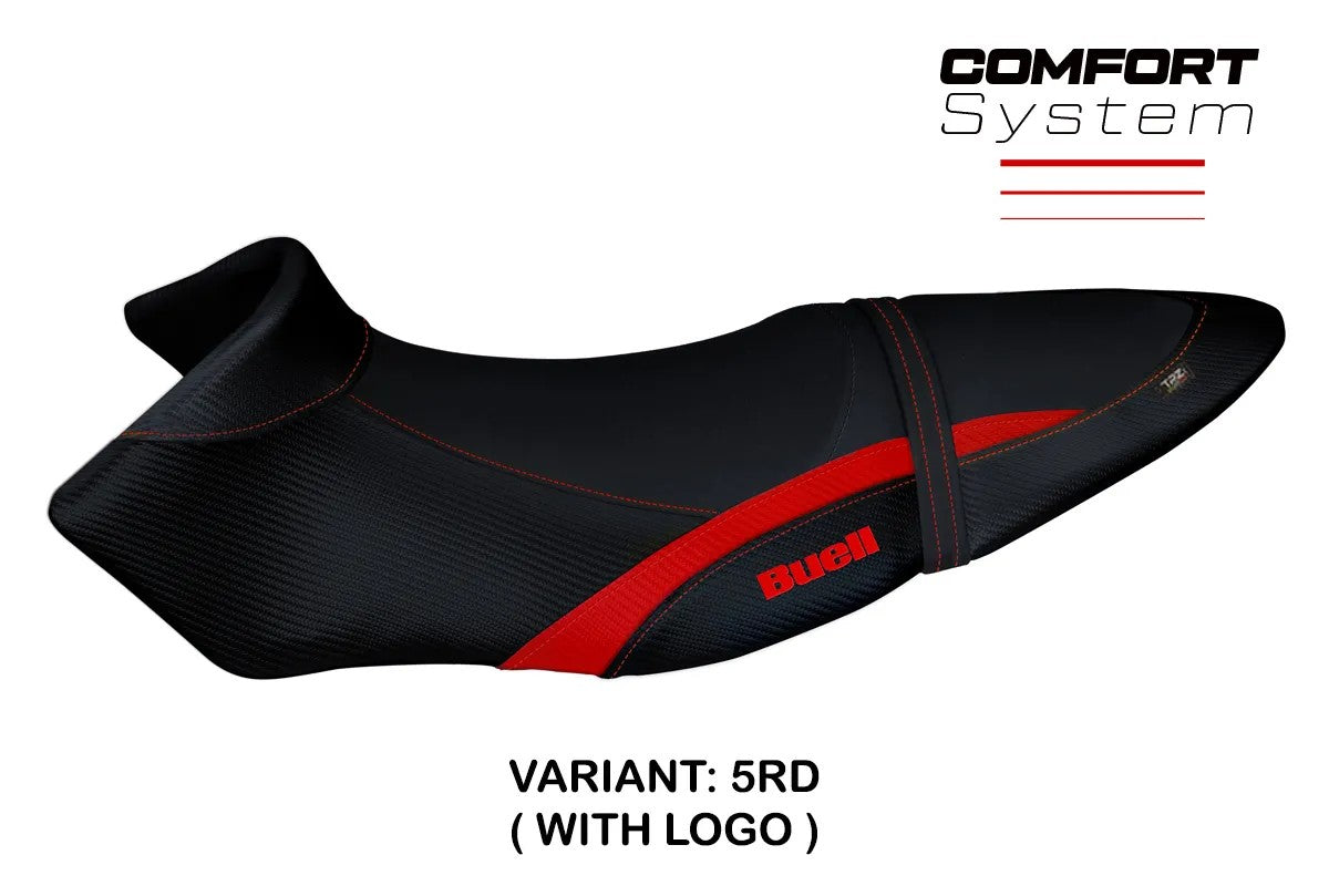 BUELL XB12S XB12SXB 2019-2021 Seat Cover TPZ Italia Comfort Red Black