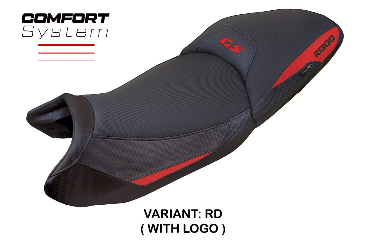 BMW R1300GS Touring 2023-2026 Seat Cover TPZ Italia Comfort Red Black