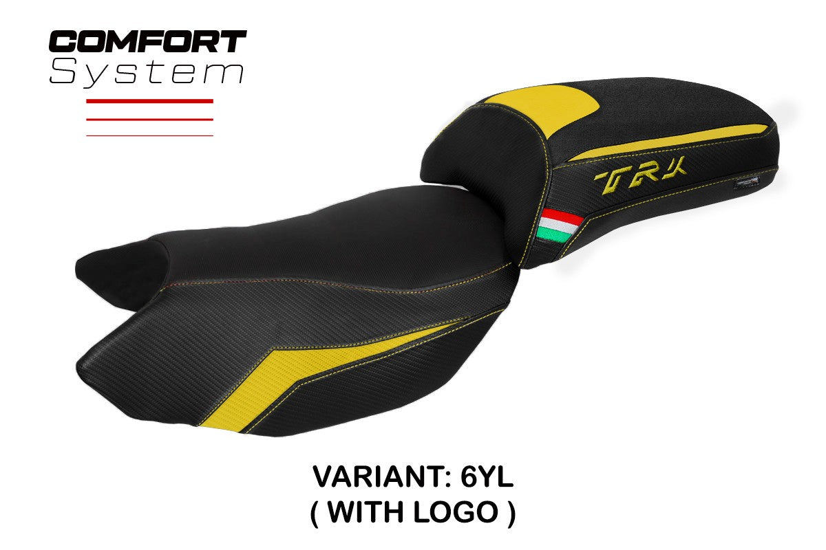 Benelli TRK 502 2017-2026 Seat Cover TPZ Italia Comfort Yellow