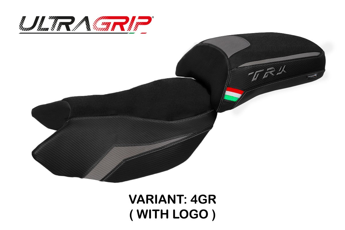 Benelli TRK 502 2017-2026 Seat Cover TPZ Italia Ultragrip Grey
