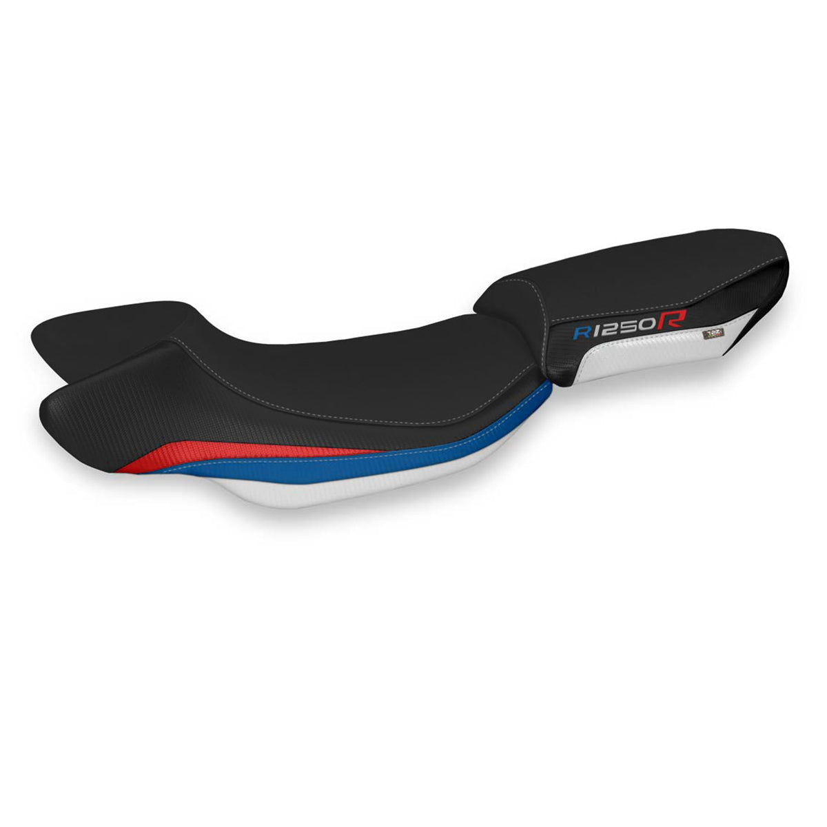 BMW R1250R 2019-2025 Seat Cover TPZ Italia Comfort Red and Blue
