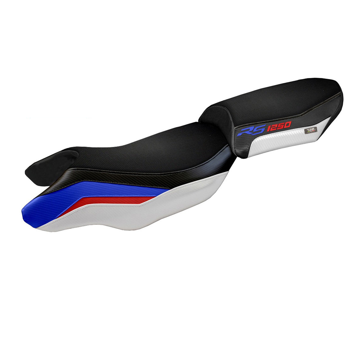 BMW R1250RS 2020-2024 Seat Cover TPZ Italia Comfort Blue White Red