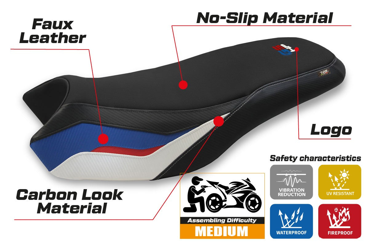 BMW R1200/1250 GS Rallye 2017-2024 Seat Cover TPZ Italia SE