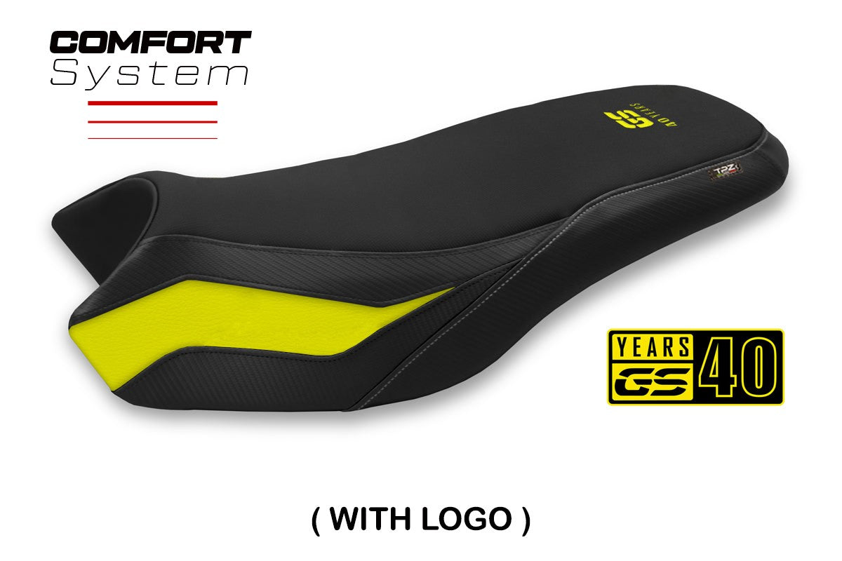 BMW R1200/1250 GS Rallye 2017-2024 Seat Cover TPZ Italia Comfort Yellow