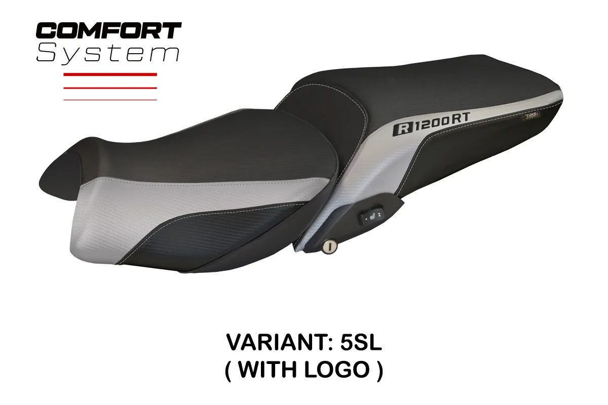 BMW R1200RT 2014-2018 Seat Cover TPZ Italia Comfort Silver