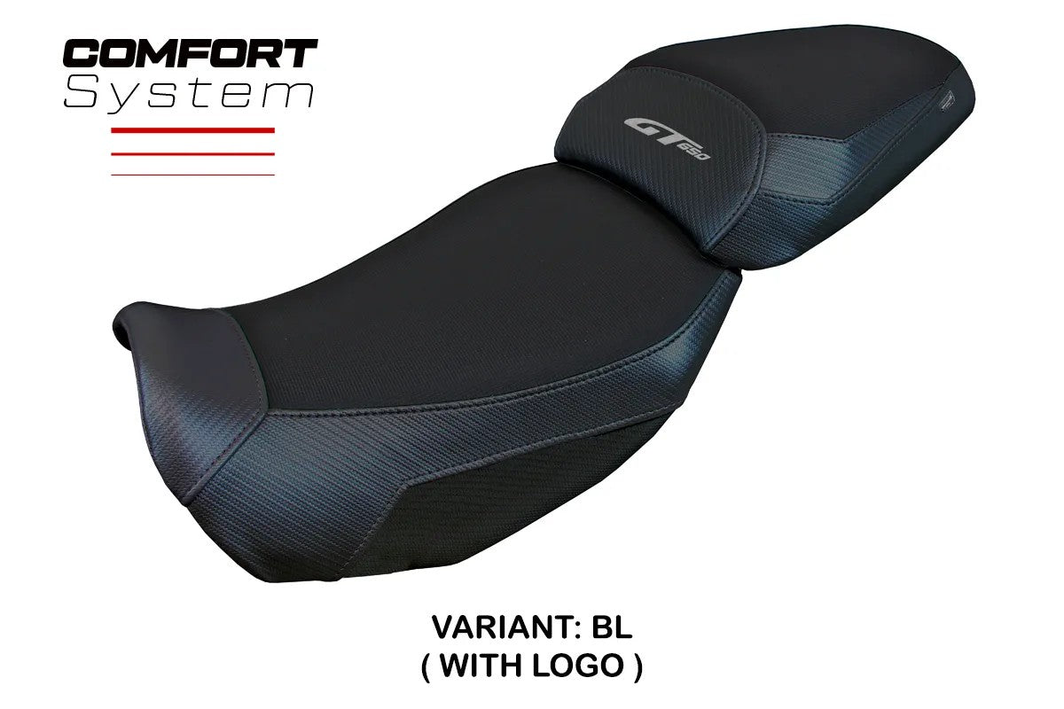 CF MOTO 650 GT 2021-2026 Seat Cover TPZ Italia Comfort Black