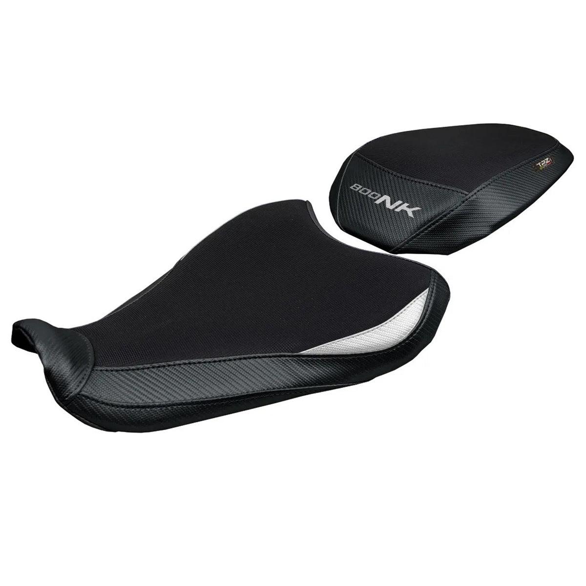 CF MOTO 800 NK 2023-2026 Seat Cover TPZ Italia Comfort White
