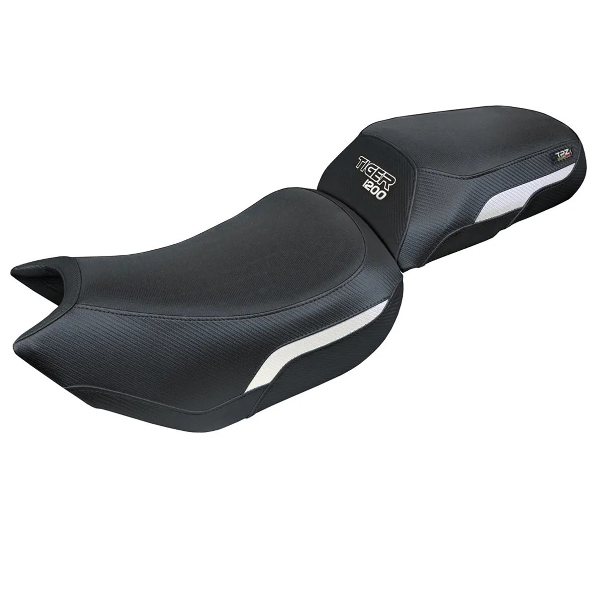 Triumph Tiger 1200 2022-2026 Seat Cover TPZ Italia Comfort White Black