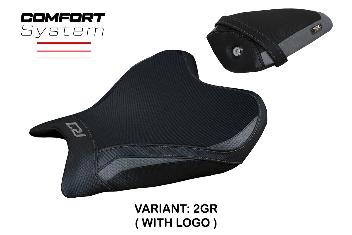Yamaha R7 2021-2026 Seat Cover TPZ Italia Comfort Grey Black