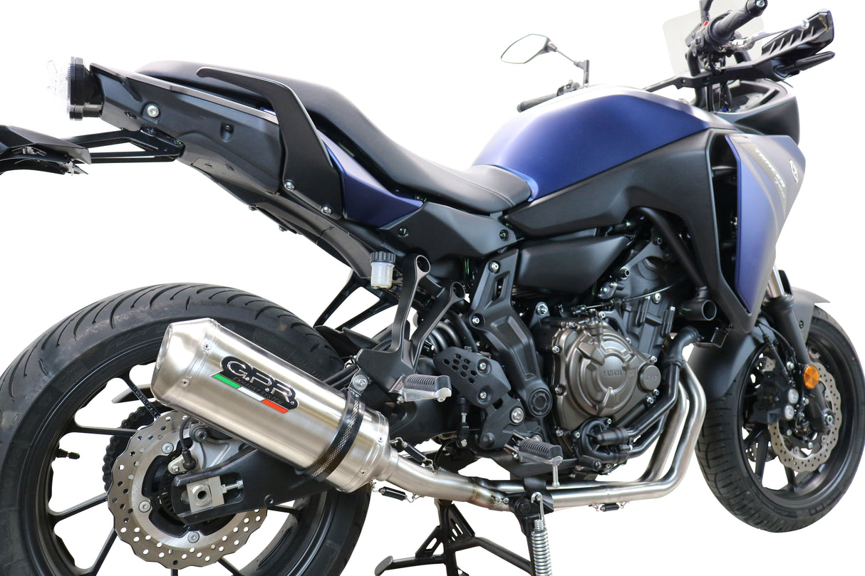 Yamaha Tracer 7 GT 2020-2024 Exhaust GPR Full System Satinox