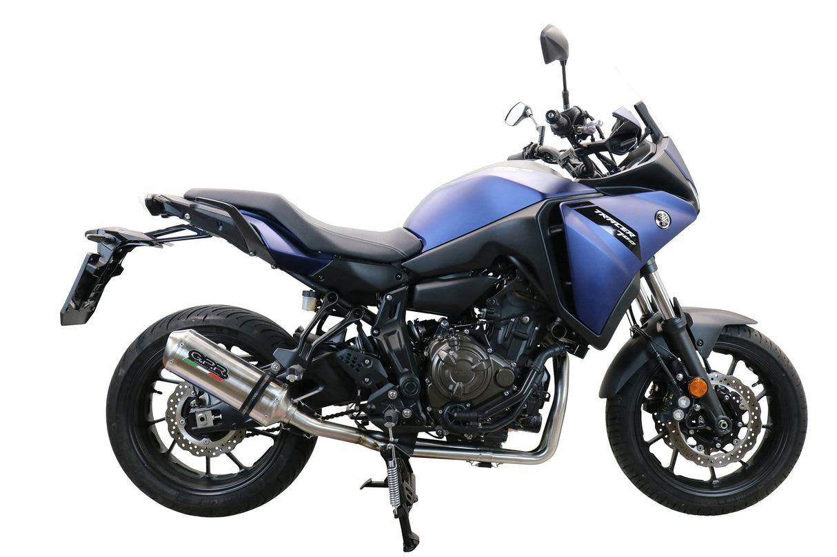 Yamaha Tracer 7 GT 2020-2024 Exhaust GPR Full System Satinox