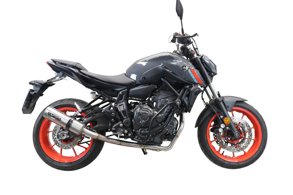 Yamaha Mt-07 2021-2024 Exhaust GPR Full System M3 Inox