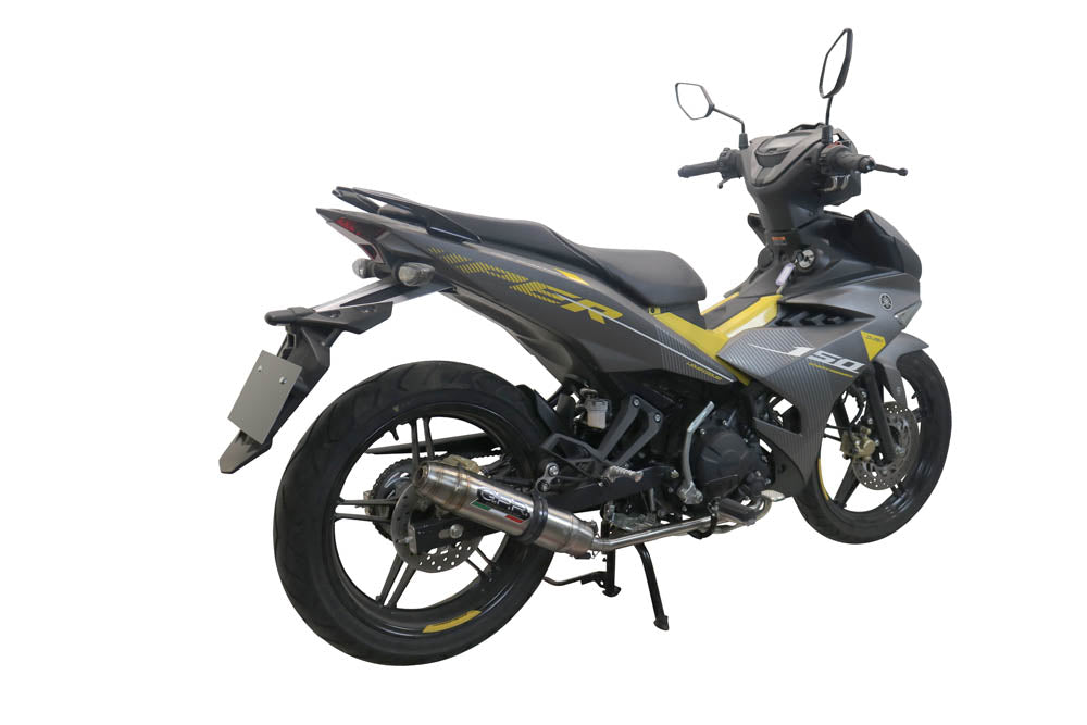 Yamaha Sniper 150 2021-2022 Exhaust GPR Full System Deeptone Inox