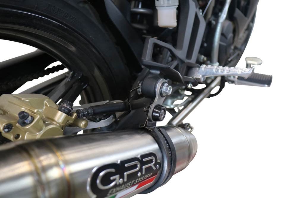 Yamaha Sniper 150 2021-2022 Exhaust GPR Full System Deeptone Inox