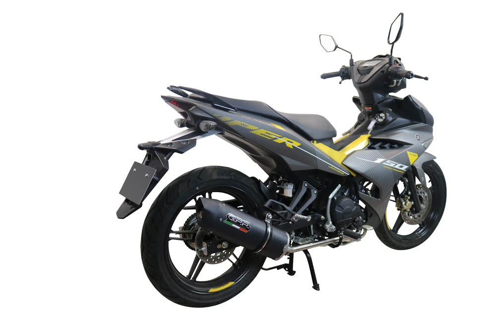 Yamaha Sniper 150 2021-2022 Exhaust GPR Full System Furore Nero