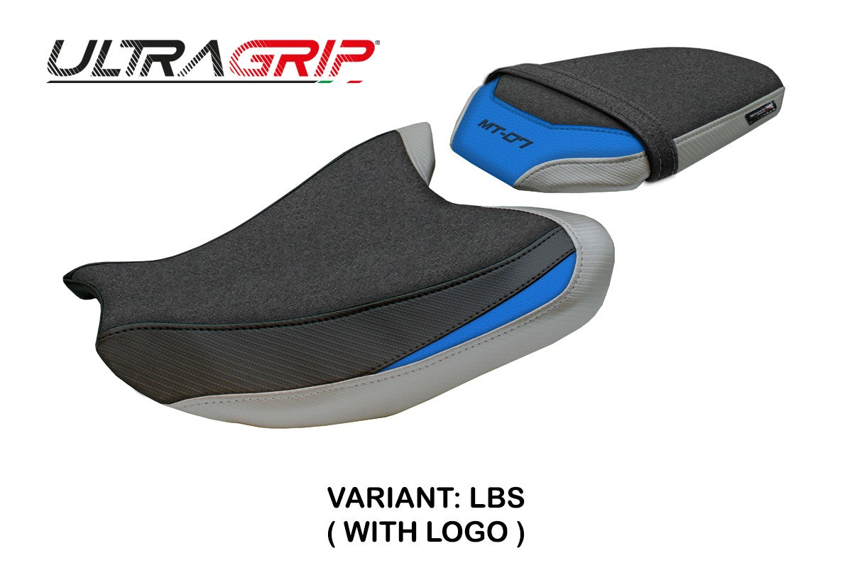 Yamaha MT-07 FZ07 2025 Seat Cover Tappezzeria Italia TPZ Ultragrip Silver Light Blue Black