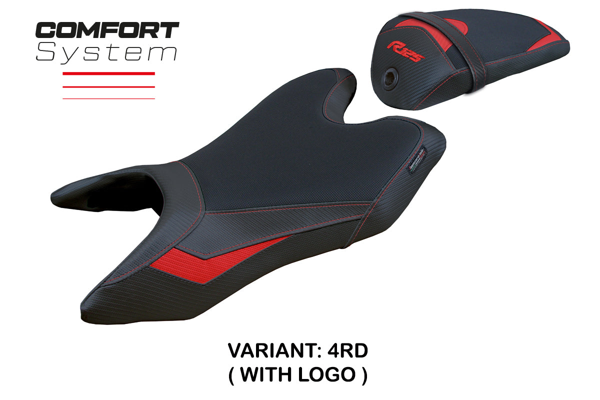 Yamaha YZF R125 2019-2023 Seat Cover Tappezzeria Italia TPZ Comfort in Red