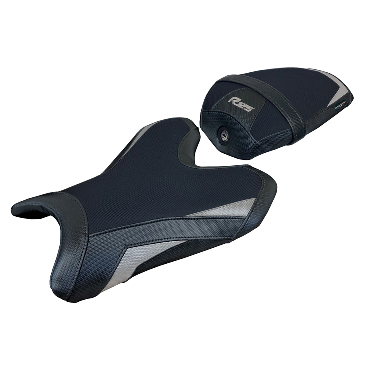 Yamaha R125 2024 Seat Cover Tappezzeria Grey Black