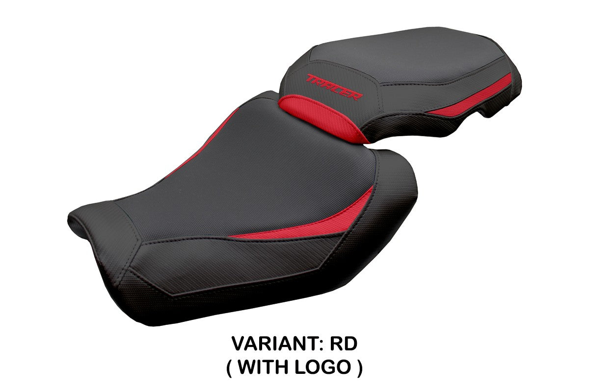 Funda de asiento Yamaha Tracer 9 / 9 GT 2025 Tappezzeria Italia TPZ Rojo Negro