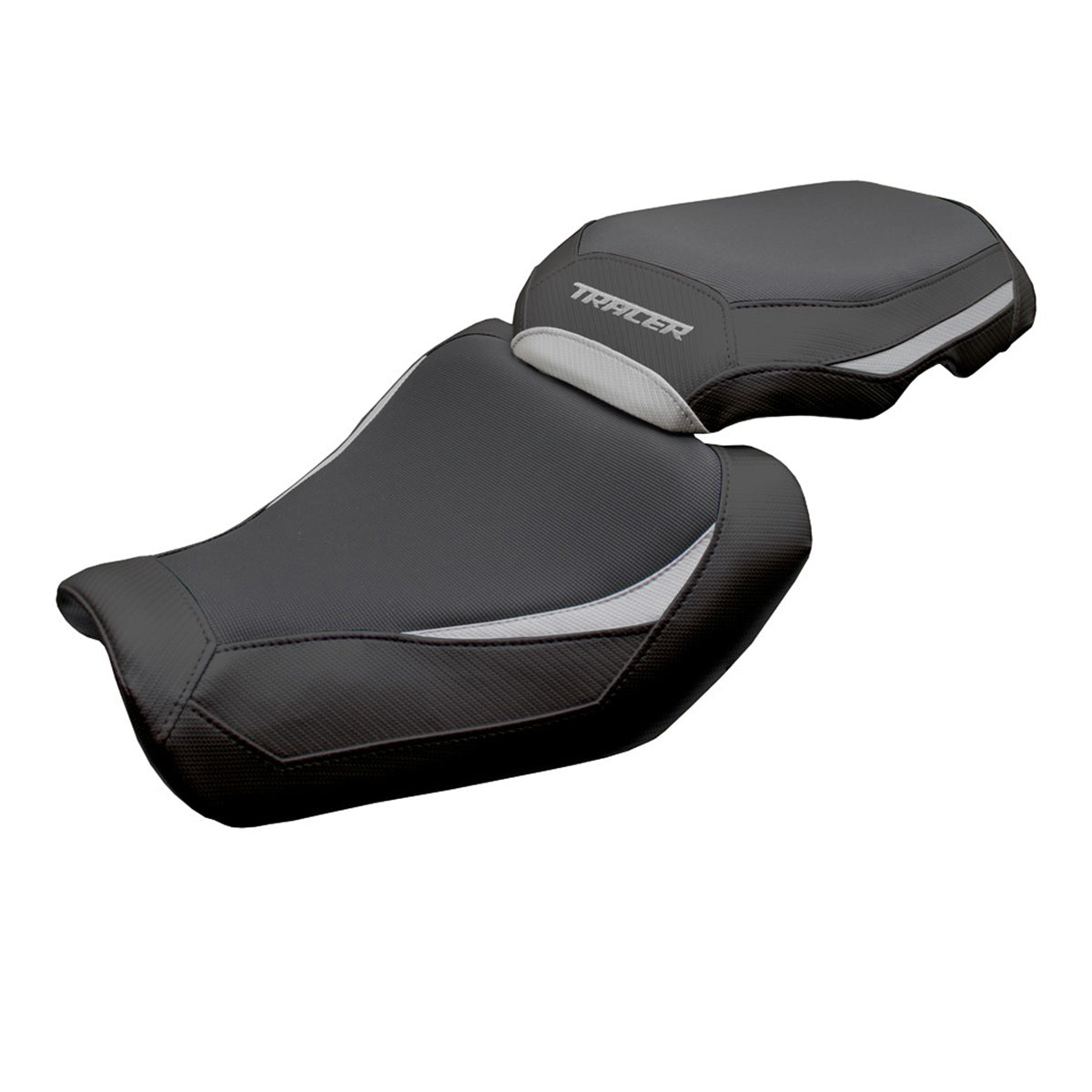 Funda de asiento Yamaha Tracer 9 / 9 GT 2025 Tappezzeria Italia TPZ Plata Negro
