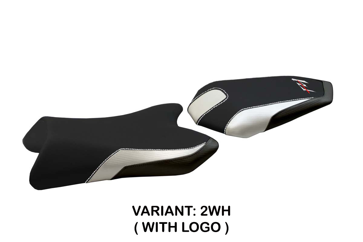 Funda de asiento Yamaha FZ1 y Fazer 2006-2016 Tappezzeria Italia TPZ en blanco