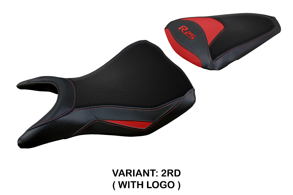 Yamaha YZF R25 2014-2020 Seat Cover Tappezzeria Italia TPZ in Red