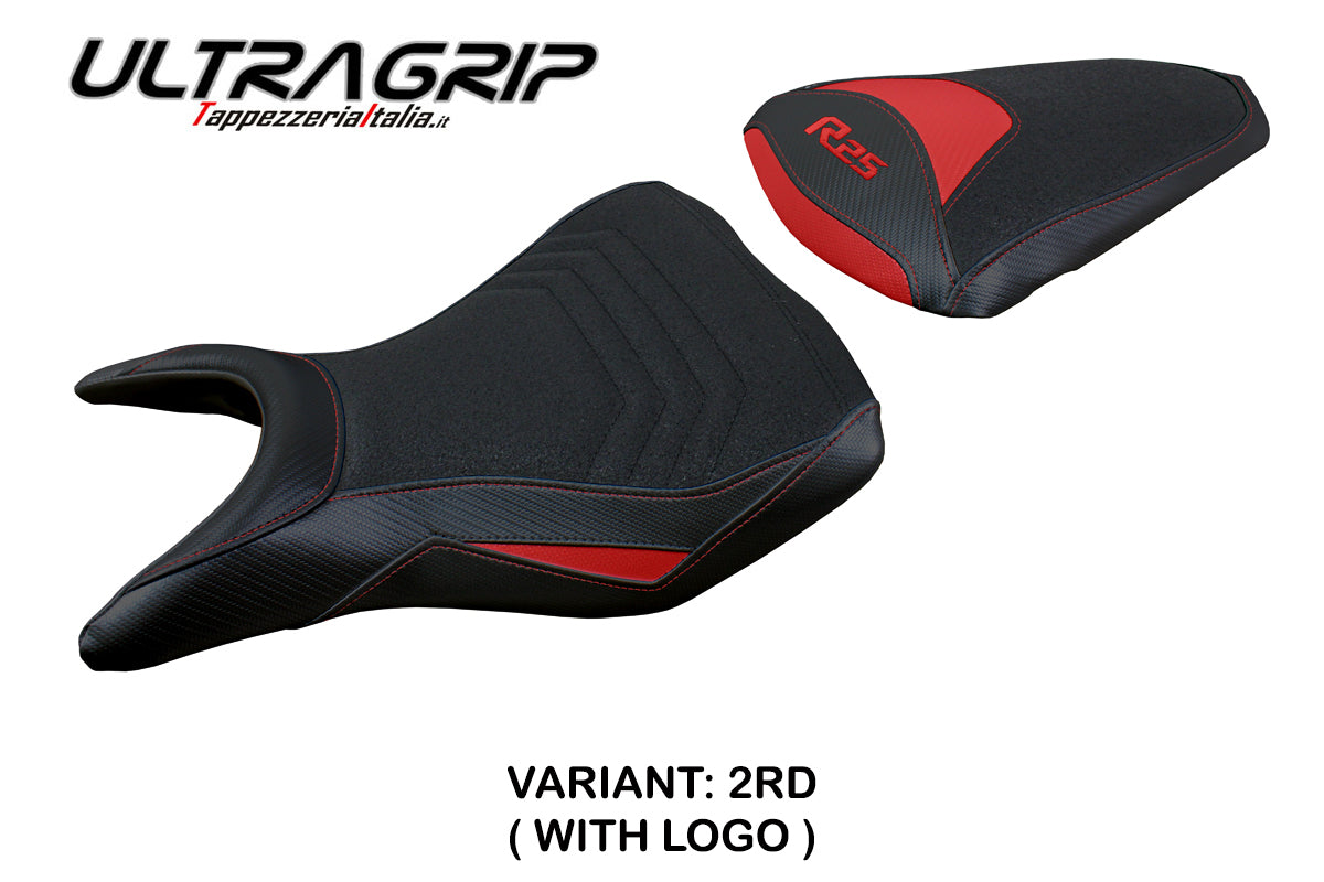 Yamaha YZF R25 2014-2020 Seat Cover Tappezzeria Italia TPZ Ultragrip in Red