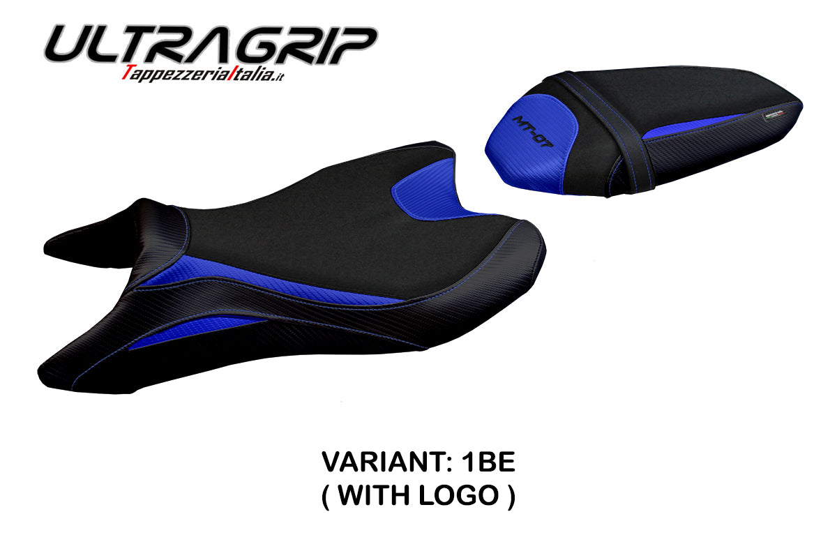 Yamaha MT-07 FZ07 2018-2024 Seat Cover Tappezzeria Italia TPZ Ultragrip in Blue
